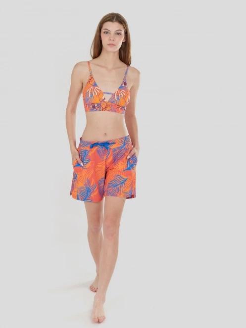 Fundango Lamia Boardshorts for women in orange 4