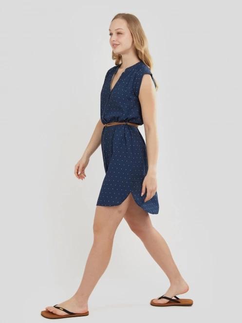 Fundango Mona Dress for women in dark blue 4