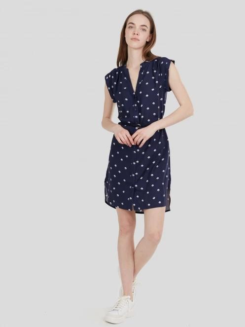 Fundango Mona Dress for women in dark blue 4