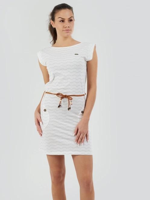 Fundango Sagitta Dress for women in white 2