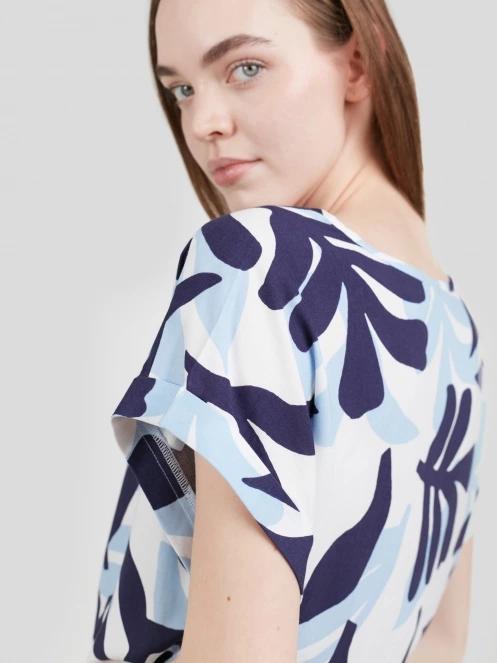 Fundango Palmetta Dress for women in blue 7