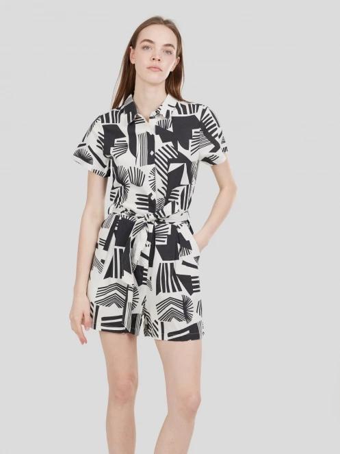 Fundango Senna Romper for women in black 2