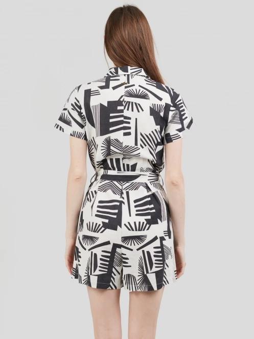 Fundango Senna Romper for women in black 3