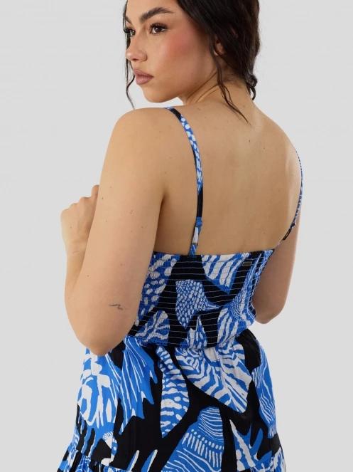 Fundango Paradise Maxi Dress for women in dark blue 5