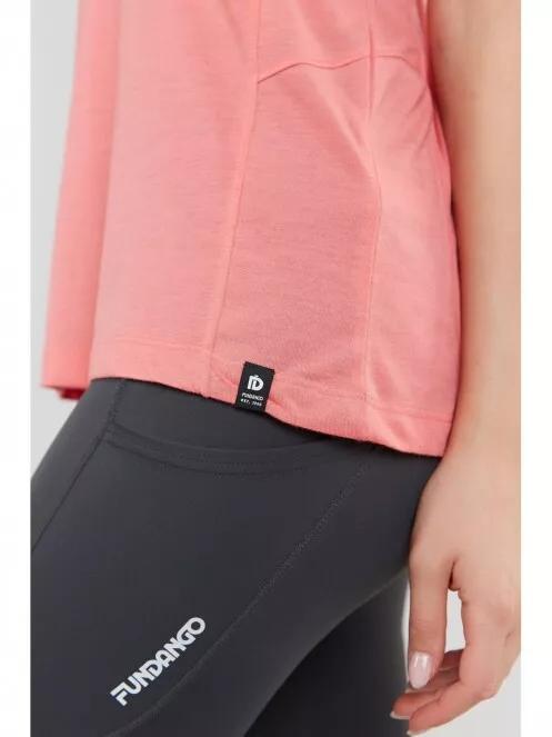 Fundango Jett Racerback Top for women in magenta 4