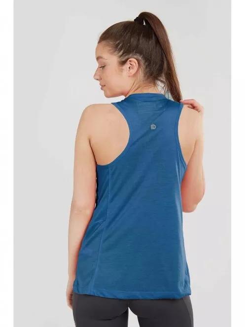 Fundango Jett Racerback Top for women in blue 3