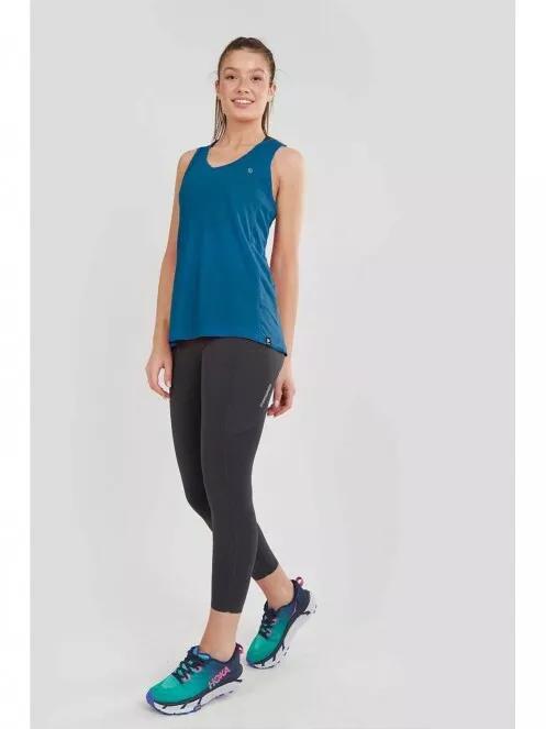 Fundango Jett Racerback Top for women in blue 4