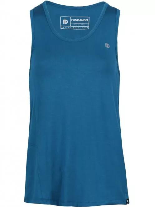 Fundango Jett Racerback Top for women in blue 6