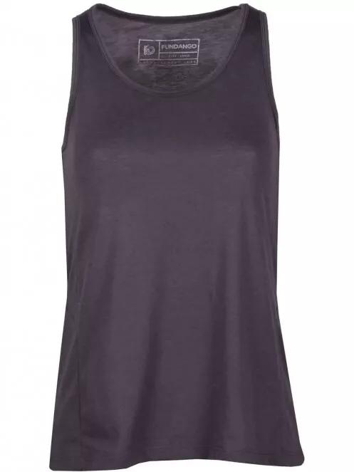 Fundango Jett Racerback Top for women in grey 5