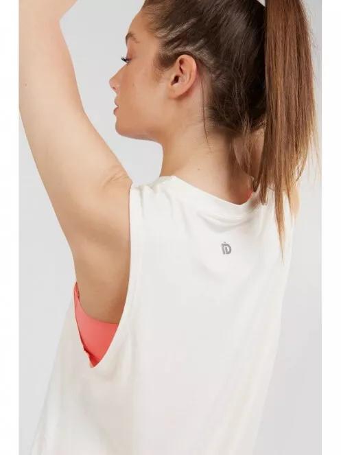 Fundango Neesa Loose Tank Top for women in white 4
