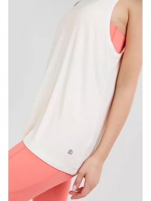 Fundango Neesa Loose Tank Top for women in white 5