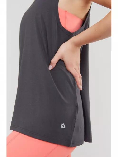 Fundango Neesa Loose Tank Top for women in grey 4