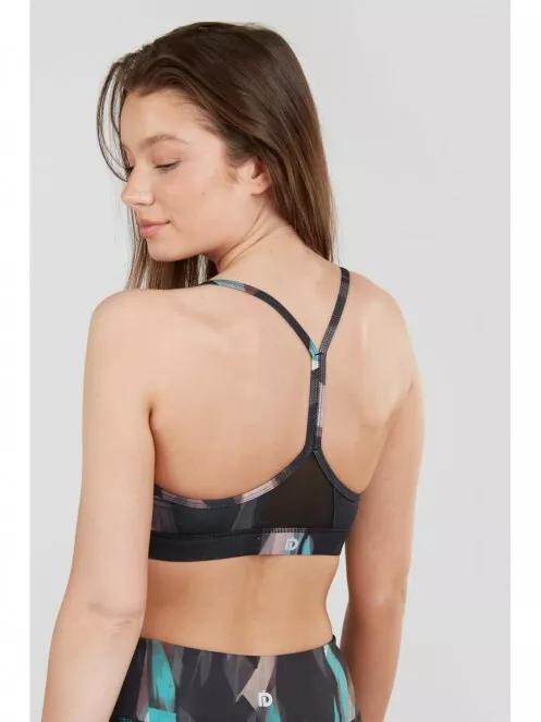 Fundango Cane Mid Support Sportbra for women in multicolor 3