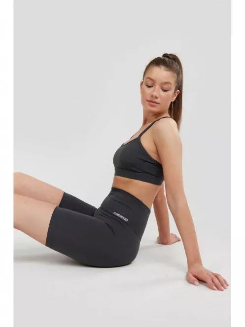 Fundango Cane Mid Support Sportbra for women in grey 5