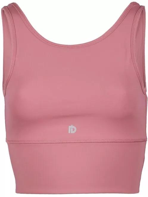 Fundango Croft Long Line Sportbra for women in magenta 7