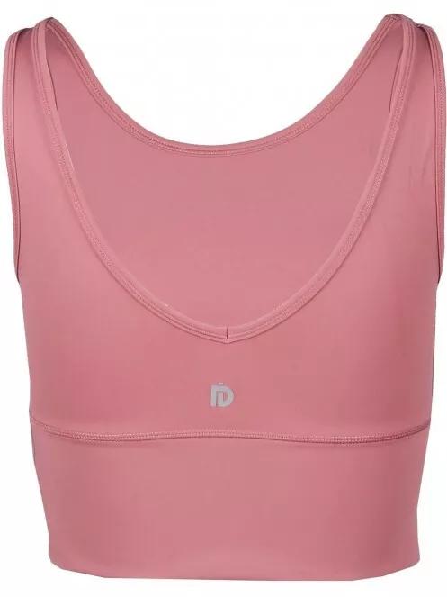 Fundango Croft Long Line Sportbra for women in magenta 8