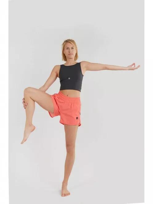 Fundango Croft Long Line Sportbra for women in grey 5