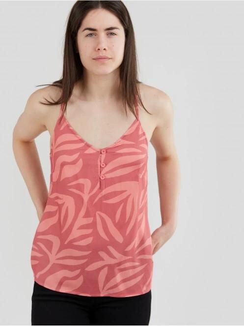 Fundango Indi top for women in magenta 2