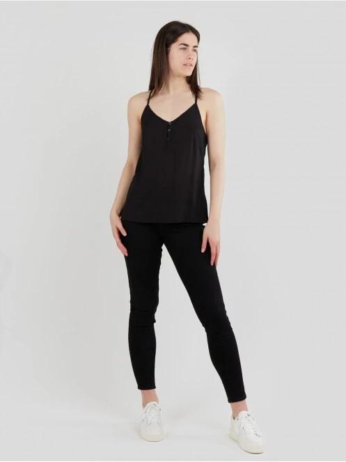 Fundango Indi top for women in black 4