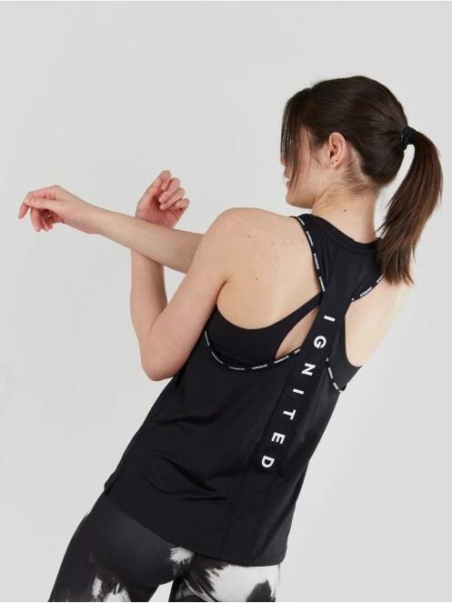 Fundango Kaguya Top for women in black 3