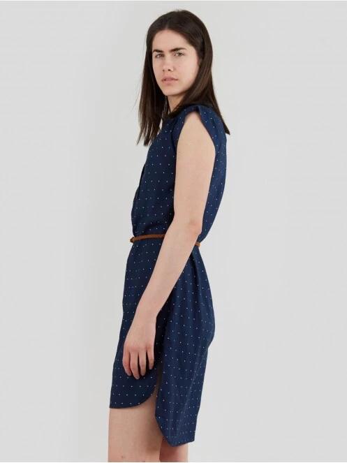 Fundango Mona Dress for women in dark blue 4