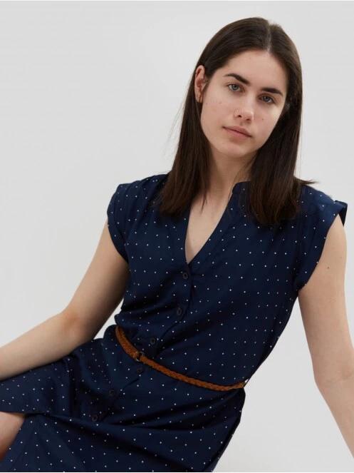 Fundango Mona Dress for women in dark blue 5