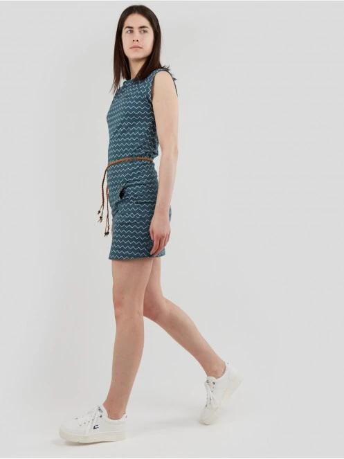 Fundango Sagitta Dress for women in green 4