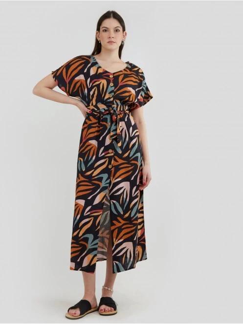 Fundango Tathar Dress for women in multicolor 2