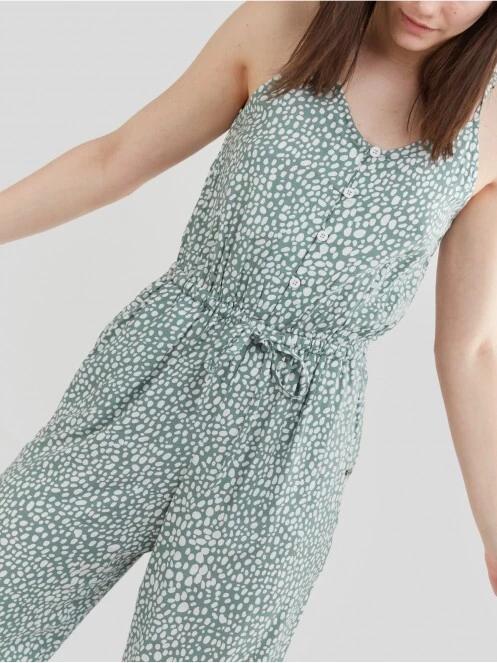 Fundango Alisha Jumpsuit for women in green 4
