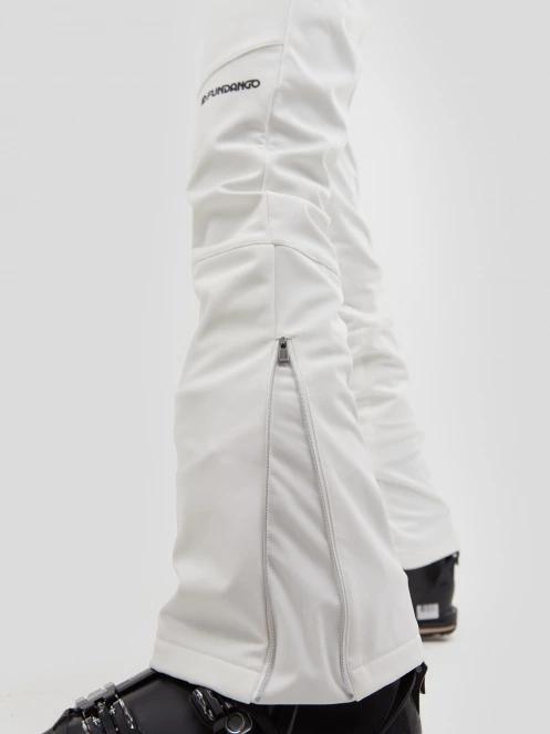 Fundango Galena Softshell Pants for women in white 8
