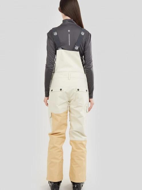 Fundango Sakura Bib Pants for women in yellow 3