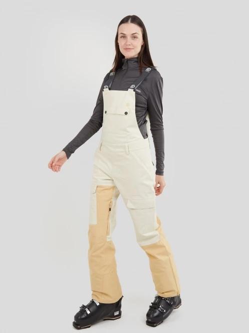 Fundango Sakura Bib Pants for women in yellow 4
