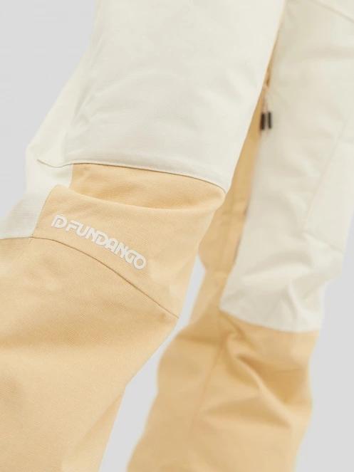 Fundango Sakura Bib Pants for women in yellow 9
