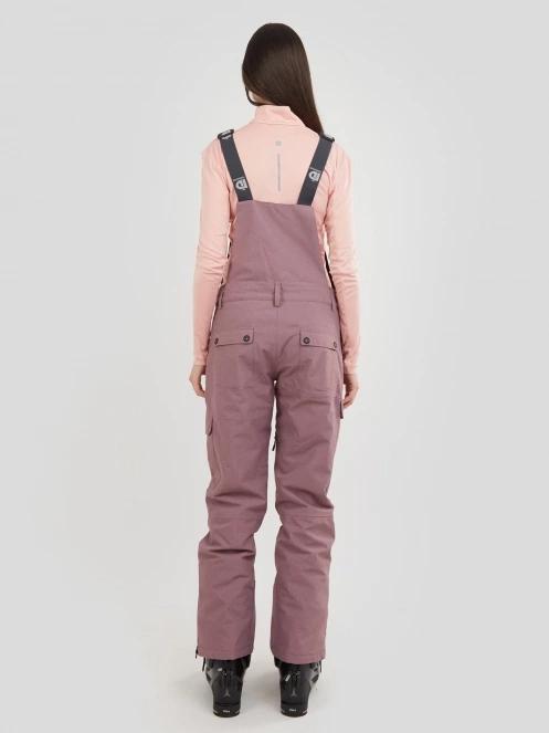Fundango Sakura Bib Pants for women in purple 3