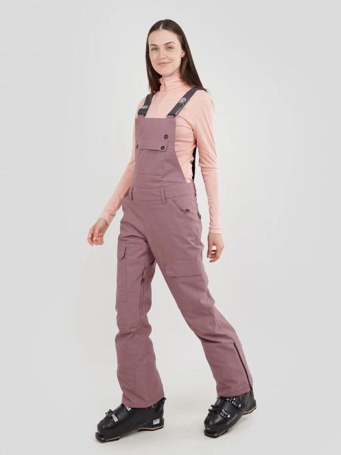 Fundango Sakura Bib Pants for women in purple 4