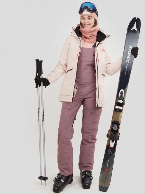 Fundango Sakura Bib Pants for women in purple 6