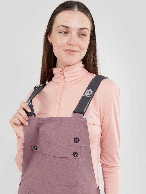 Fundango Sakura Bib Pants for women in purple 7