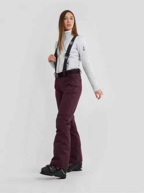Burgundy ski pants womens sale