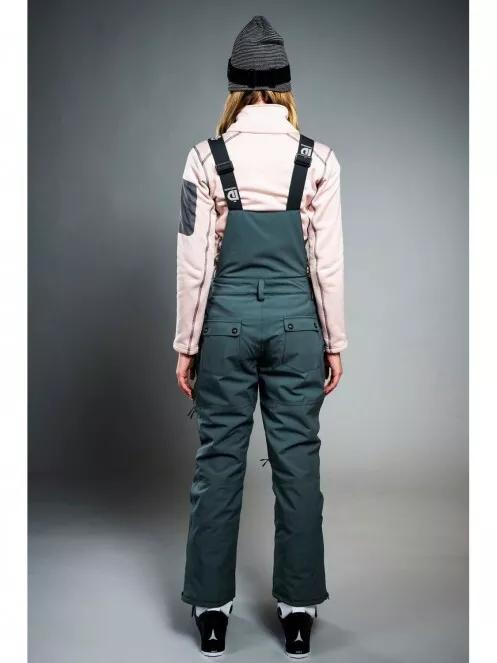 Fundango SAKURA BIB Pants for women in oliv 3