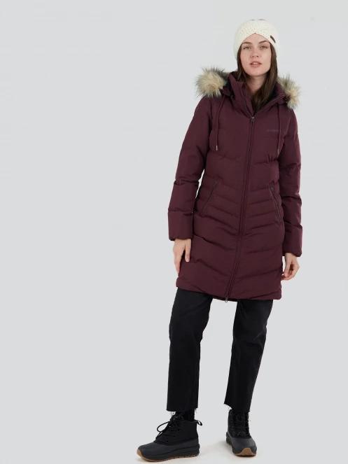 Fundango Puppis Padded Jacket for women in purple 4