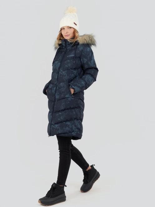 Fundango Puppis Padded Jacket for women in dark blue 4