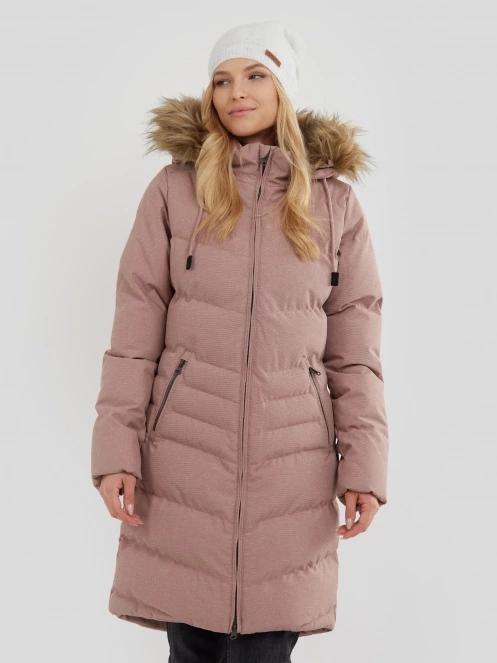 Fundango Puppis Padded Jacket for women in pink 2