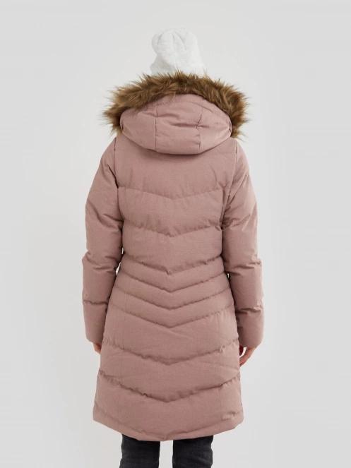 Fundango Puppis Padded Jacket for women in pink 3