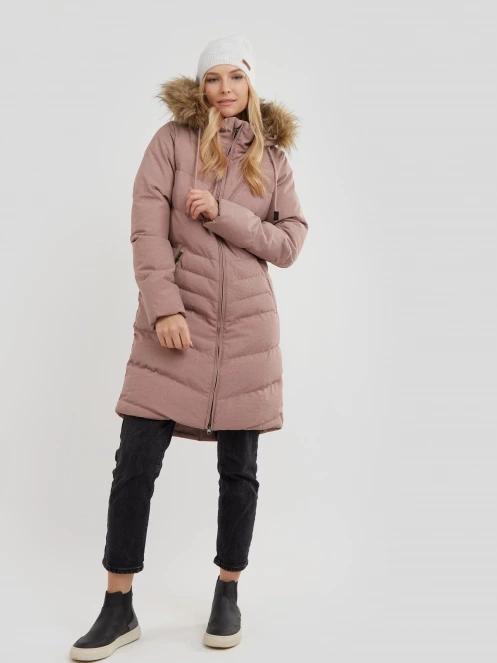 Fundango Puppis Padded Jacket for women in pink 4