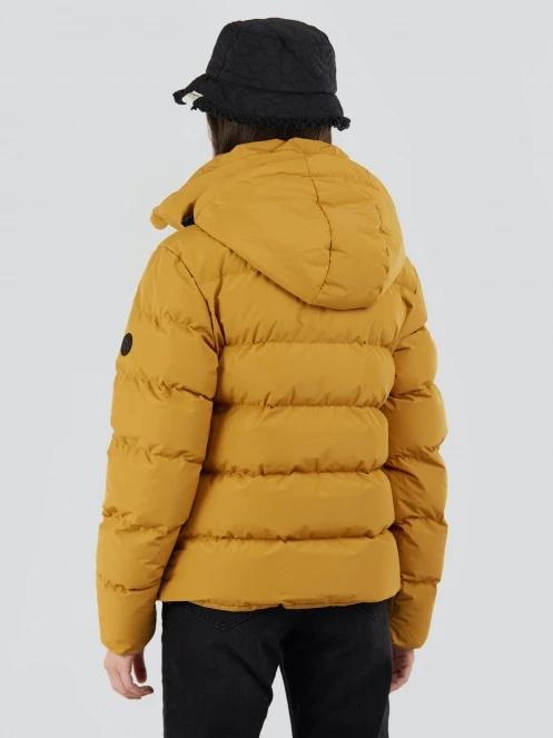 Fundango Amber Padded Jacket for women in yellow 3