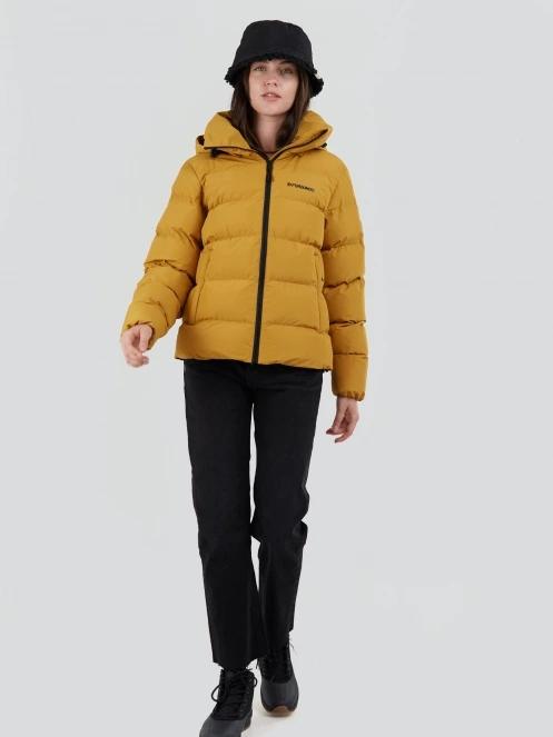 Fundango Amber Padded Jacket for women in yellow 4