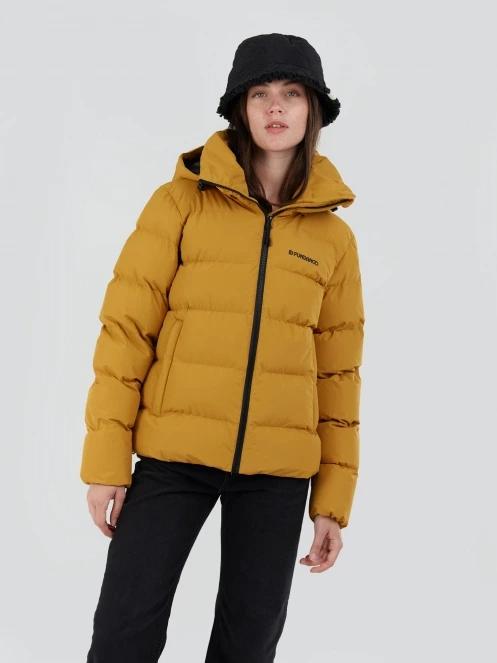 Fundango Amber Padded Jacket for women in yellow 5