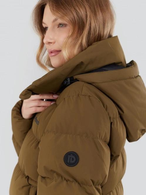 Fundango Amber Padded Jacket for women in oliv 6