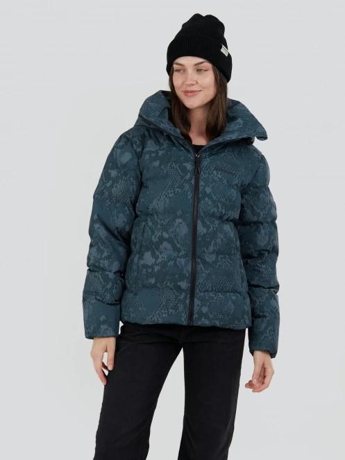 Fundango Amber Padded Jacket for women in green 2