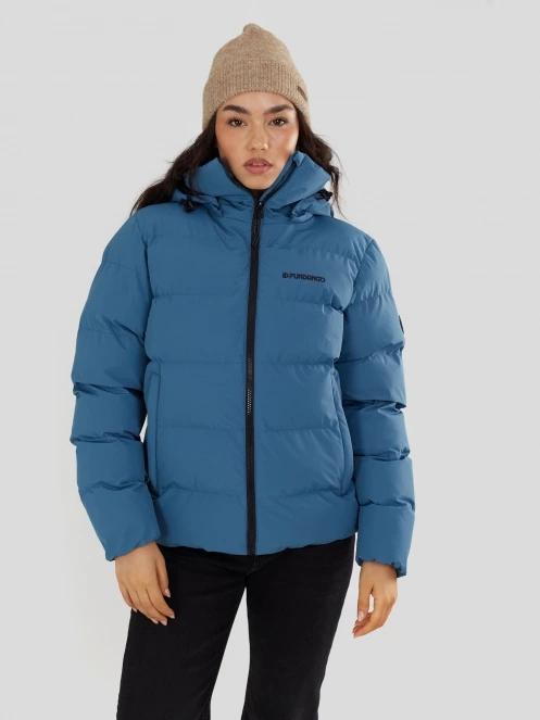 Fundango Amber Padded Jacket for women in blue 2